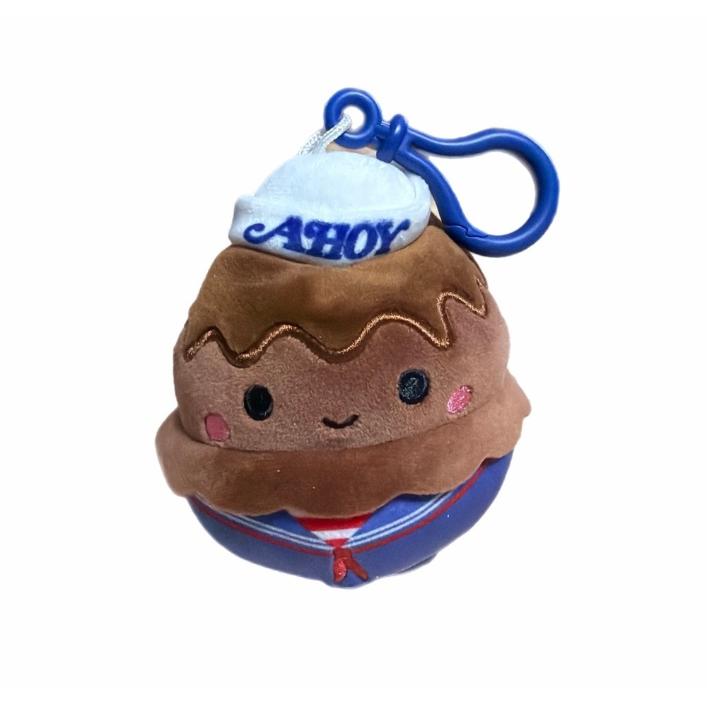 Stranger Things Scoops Ahoy Ice Cream Plush Keychain Bag Charm Netflix